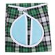 thumbnail image 4 of NUEVO babero protector de ropa para adultos a impermeable babero-rejil verde shamjiam Comer babero, 4 of 5