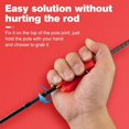 thumbnail image 4 of BallsFHK Portable Fishing Rod Holding Ball, Soft Rubber Fishing Rod Ball, Fishing Rod Tie Down Clips, Fishing Supplies, 4 of 4