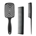thumbnail image 4 of Detangler Brush Set Detangling Brush and Comb for Defining Natural Curly Hair, 4 of 8