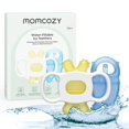 thumbnail image 1 of Mordedera Momcozy de silicona grado alimenticio 0-6 meses Amarillo/Azul, 1 of 8