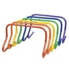 Champion Sports Practice Speed Hurdle, Multicolor, 12 Inch, Pack of 6