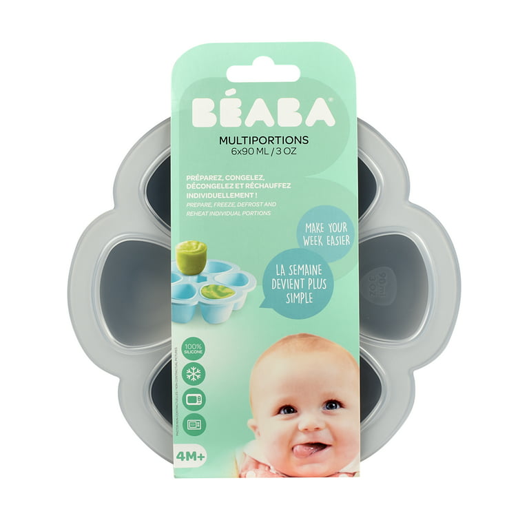 Beaba Multiportions Silicone Tray 3oz/90ml - Pink