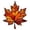 Red 1PCS, variant on 2PCS Maple Leaves Acrylic Glass Suncatcher Ornament, Fall Maple Leaves Hanging Ornament, Window Hanging, Wall Art Decor Pendant for Fall Thanksgiving Christmas Decorations