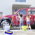 thumbnail image 4 of Cepillo Lavado Telescópico Con Varilla Curva para Coche Pelo Suave No Daña El () Azul, 4 of 9