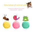 thumbnail image 3 of Juguetes De Peluche Para Mascotas Soft Call The Ball Safety Cat Funny Cat Ball Toy Simulación Duradera Animal Cry Toy Con Sonido De Alta Sensibilidad Incorporado Para Gatos Perros 3 Piezas Yuarrent PT000869-00, 3 of 7