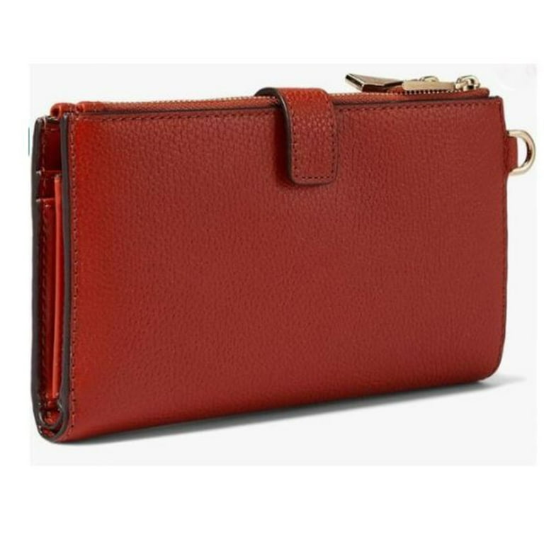 Michael Kors Women's Adele Leather Smartphone Wallet Wristlet Deep