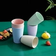 thumbnail image 3 of Wheat Straw Cup Eco-friendly Unbreakable Reusable drinking glass, 3 of 4