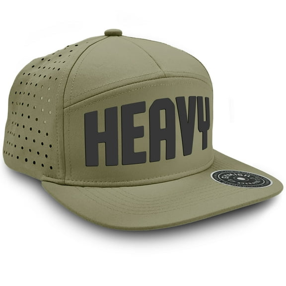 Gymish Heavy Workout Hats for Men - Breathable, Moisture-Wicking, Adjustable Athletic Caps