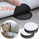 thumbnail image 1 of 10/20 pares de cintas adhesivas antideslizantes resistentes para alfombras, pegatinas autoadhesivas de doble cara, 20 pares de color blanco, 1 of 5