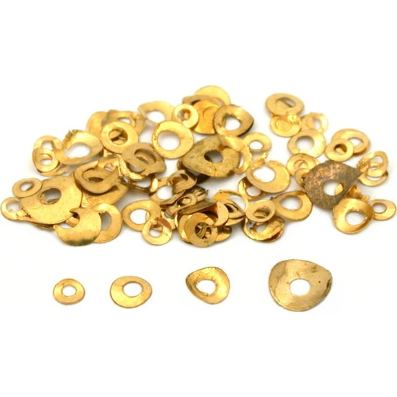 100 Brass Hour Wheel Washers Clockmaker Repair Parts