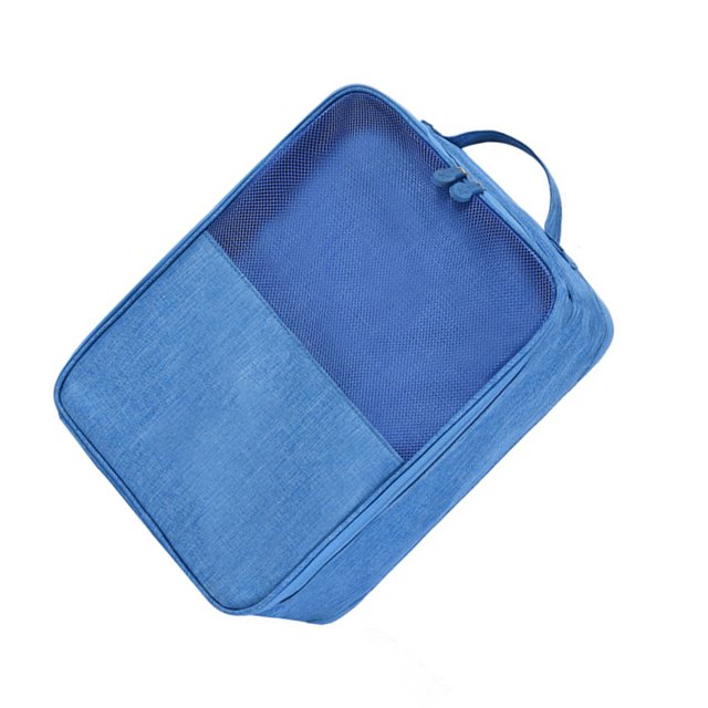 Bolsa de almacenamiento para zapatos, suministros para el hogar, organizador de zapatos, gran capacidad, organización multicolor, accesorios de Almacenamiento y organización del hogar Cielo azul Billuyoard HA077427-03