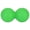 Green, variant on Sports Fitness Muscle Relaxation Massager Peanut Ball Foot Bottom Massage Ball Muscle Relaxation Rolling Ball Enduring