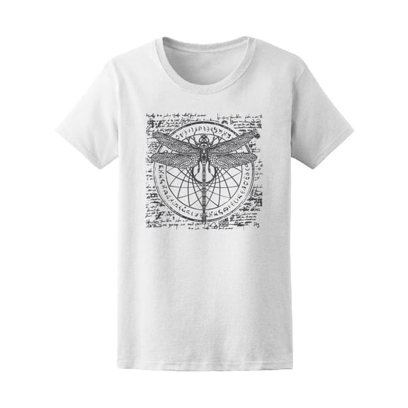 Dragonfly Old Language Tee Men's -Image by Shutterstock