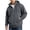 Dark Gray&14#0915, variant on Mens Quarter Zip Hoodies Fleece Thermal Mens Sweatshirt Hoodie Oversized Daily Casual Streetwear Athletic Workout Fall Winter Warm Mens Hoodie Pullover Light Gray XL