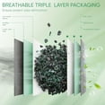 thumbnail image 6 of Suodoka 4pcs Activated Charcoal Bags Odor Absorber Shoe Deodorizer Car Air Freshener Bamboo Charcoal Air Purifying Bags for Home (8.27 inches / 21 cm), 6 of 9