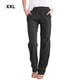 thumbnail image 5 of Minnieouse Poliéster Manténgase elegante y cómodo con estos pantalones casuales largos para mujer - Pantalones de tela de algodón transpirable Prendas para la parte inferior del cuerpo negro,1 2XL, 5 of 6