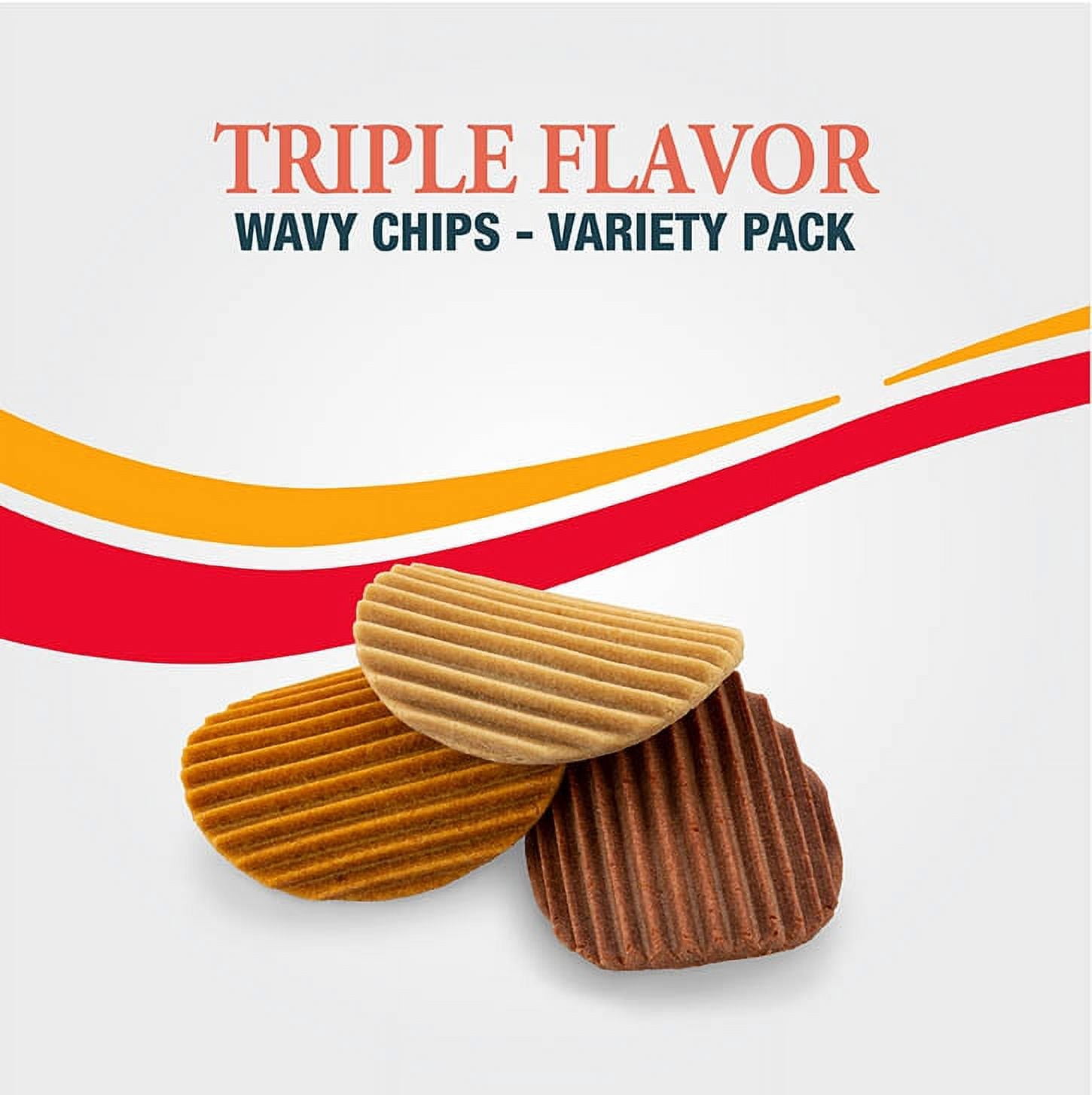 Good ‘n’ Tasty Triple Flavor Wavy Chips Variety Pack, Treats for Dogs, 10 oz