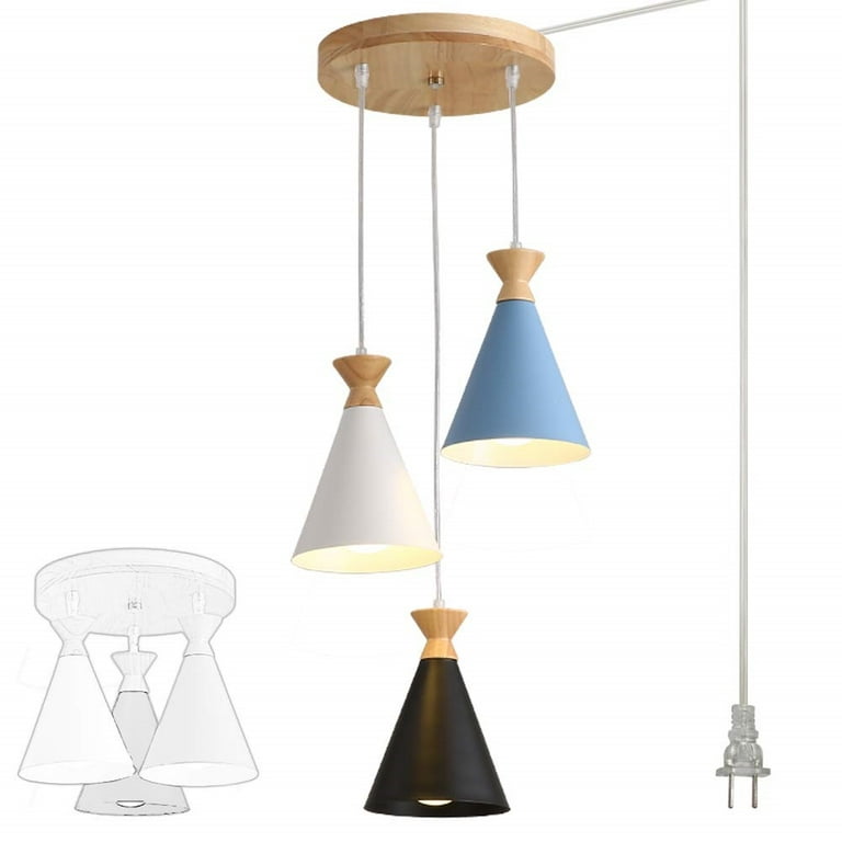 How To Hang Lights From Ceiling Without Drilling Shelly Lighting