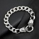 thumbnail image 1 of homme Acier Parures De Main, Pulsera En Acier Titane Skull Head Pour Homme, 1 of 5