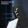 thumbnail image 6 of Dteck Case for Galaxy S23 Plus,Drop Protection Rugged Shockproof Rubber Military Protective Bumper Hard Cover Armor Heavy Duty for Samsung Galaxy S23+, Black, 6 of 7