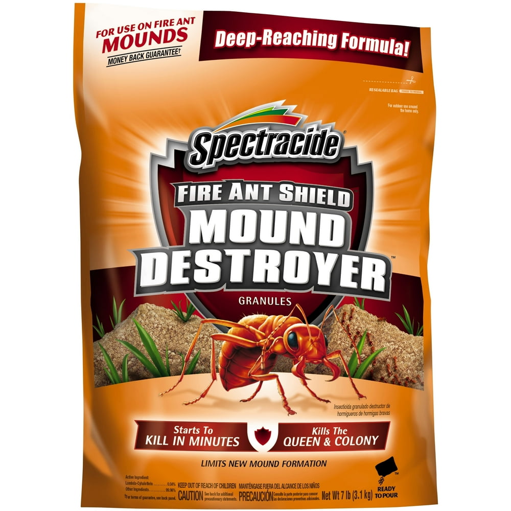 Spectracide Fire and Ant Shield Mound Destroyer Granules, Kills Ants