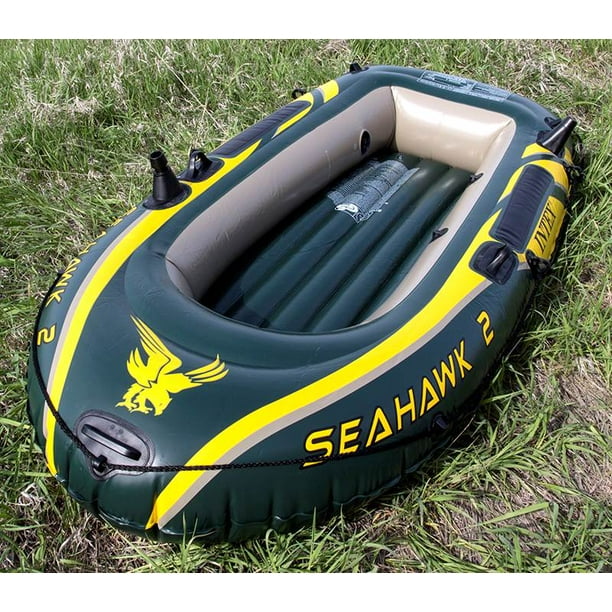 INTEX 68347EP Seahawk 2 Boat Set 
