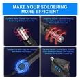thumbnail image 4 of 2-in-1 Soldering Station & Hot Air Gun, Dual System Control Rework Kit, 4 of 6