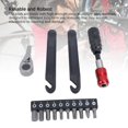 thumbnail image 3 of Kit de Mantenimiento del Ciclismo, Palancas de Neumilaros Herramientas de Ciclismo Conjunto de la Empresa de Larga Duración Para El Hogar, 3 of 7
