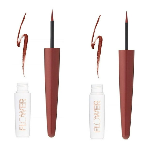 Pack of 2 Flower Beauty Liquid Blendable Eyeliner Rust LK5