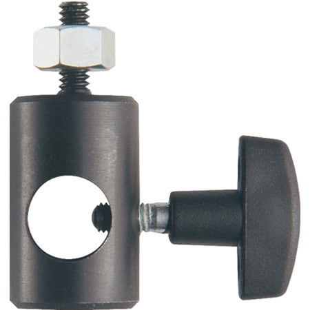 Manfrotto Rapid Adapter Converts a Standard 5/8 Mounting Stud to a 1/4 x20 Mounting Thread with Locking Nut 55mm Total Length. (#014-14)