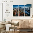 thumbnail image 4 of Elephant Stock Philadelphia In Autumn Wall Art - Horizontal Multi Panel Canvas - Living Room Wall Decor - Places Multi Panel - Gray And Blue Decor - 57" x 36", 4 of 4