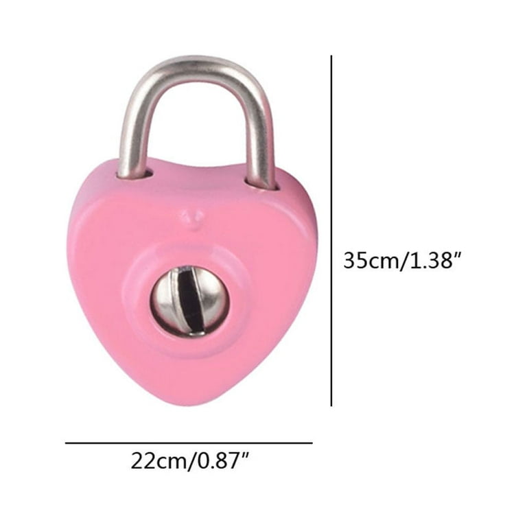 Mini Padlock, BARRYSAIL 3 Pcs Small Locks Set with 3 Digits Combination for  Kids Diary Backpack Zipper (Black+Blue+Pink)