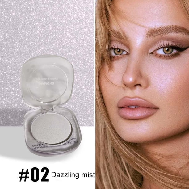 Pisexur Belleza Maquillaje Puré de Papas con Gel de Alto Brillo, Iluminador Facial y Contorno de Nariz, Perla Fina y Delicada, Sin Revelar los Porospara mujeres y hombres