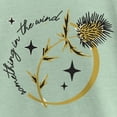 thumbnail image 2 of Girl's The Nightmare Before Christmas Something in the Wind Graphic Tee Mint X Large, 2 of 4