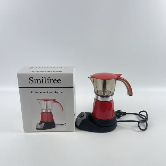 Smilfree Coffee machines, electric, 6 Cups, One Size, Stainless Steel
