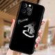 thumbnail image 3 of Funda de teléfono de dibujos animados de Anime de una pieza para Apple iPhone 15 14 13 12 Pro Max Mini 11 Pro XS Max X XR 6 7 8 Plus SE 2020, negra, suave, 3 of 5