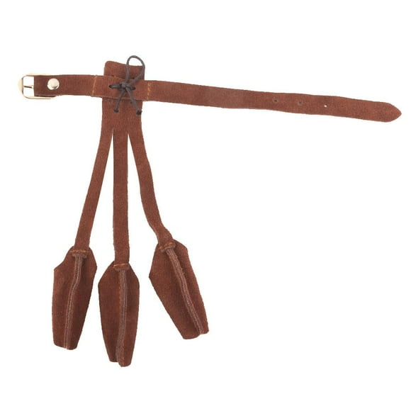 Guantes de Accesorio de tiro con para Proteccion de de material cuero Color