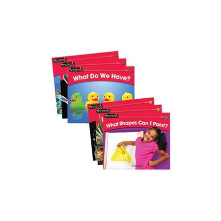 Newmark Learning NL-0523 Rising Readers Leveled Books Math Set 24 Titles