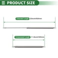 thumbnail image 6 of Unique Bargains 2pcs 150lb/668N 20inch/500mm Stainless Steel Lift Support Struts Silver Tone, 6 of 8
