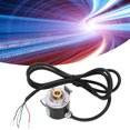 thumbnail image 3 of Hollow Shaft Encoder, AB 2-Phase Encoder Hollow Shaft for Industrial Automation Parts3000-6000 Rpm DC5-24V in Accurate Working Environment, 3 of 8