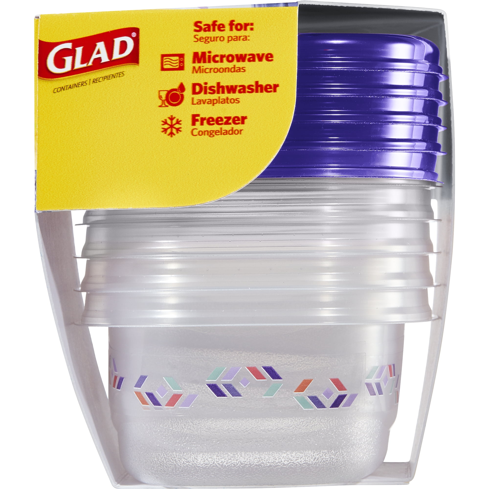 Glad Designer Series Small Rectangle Containers