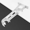 thumbnail image 5 of 4pcs Double Curtain Rod Brackets Heavy Duty Curtain Rod Holders Metal Curtain Rod Hooks, 5 of 6