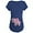 Navy, variant on CafePress - Cute Pink Baby Girl Elephant Maternity Dark T Shir - Maternity Dark T-Shirt