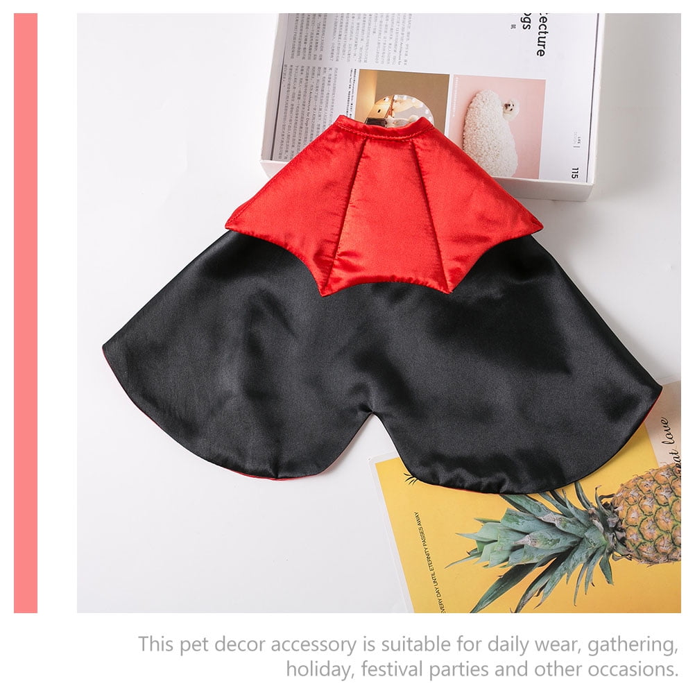 FOMIYES Pet Accessories Multi Satin Cape for Christmas Pet Decoration 1Pack