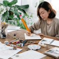 thumbnail image 4 of Cool Pencils Giant Wooden Pencil for Creative Activities Yellow Wood and Plastic with Safety Cap 2Pcs, 4 of 4