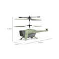 thumbnail image 3 of HOZVOMI 3.5 RC Helicopter - Remote Control Helicopter with Intelligent Obstacle Avoidance, One Key Takeoff & Landing, Auto-Hovering Function, 2 Speed Modes, Durable Design for Easy Flying, 3 of 8