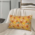 thumbnail image 5 of Balery Daisy maple fall Bedding Queen Pillow Cases - Envelope Closure - Soft Brushed Microfiber Fabric - Shrinkage and Fade Resistant Pillow Cases-16"x24", 5 of 6