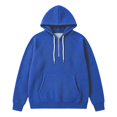 thumbnail image 4 of Bainana Half Zip Hoodies For Men Long Sleeve Casual Hoody Solid Color Hooded Tops Party Wear Fall Outfit Size L, 4 of 4