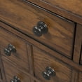 thumbnail image 5 of Grandpas Cabin Medium Brown King Sleigh Bed - Dresser & Mirror - Chest, 5 of 10