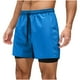 thumbnail image 1 of Pantalones Cortos de Cintura Elástica para Hombre con Bolsillos, Color Sólido, Cordón de Cintura Elástica Casual Y Bolsillos Pantalones Cortos para Hombres Verano Casual, 1 of 5